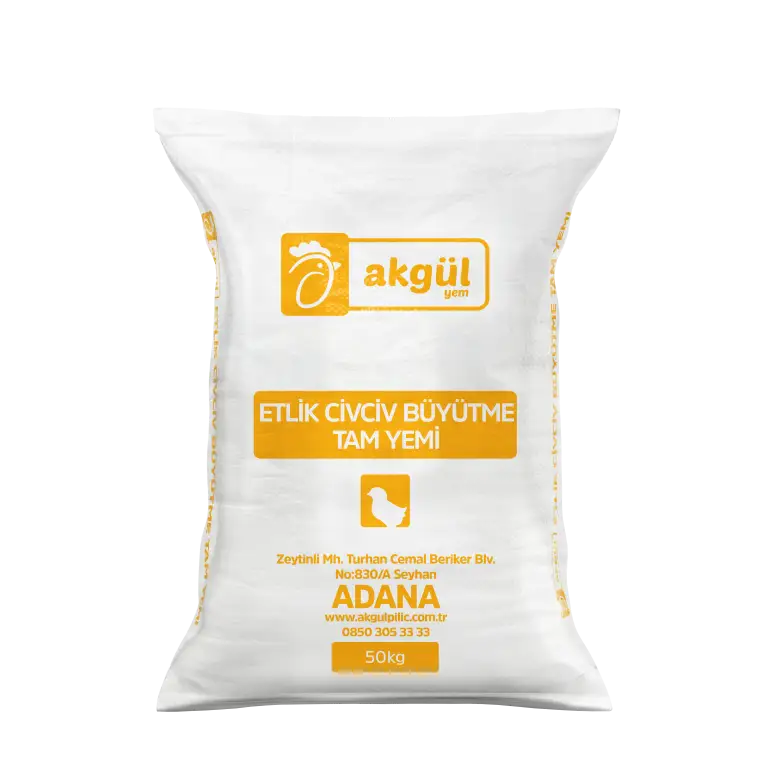 Etlik Civciv Büyütme Tam Yemi
